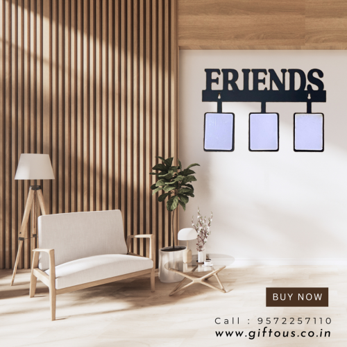 Friends Wooden Cut Out Frame