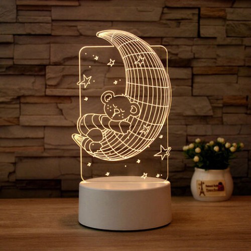 LED Christmas Lamp Kid's Room Decor Night Light