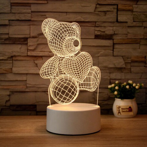 LED Christmas Lamp Kid's Room Decor Night Light