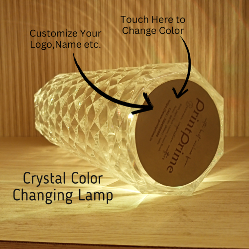 Crystal Color Changing Lamp 