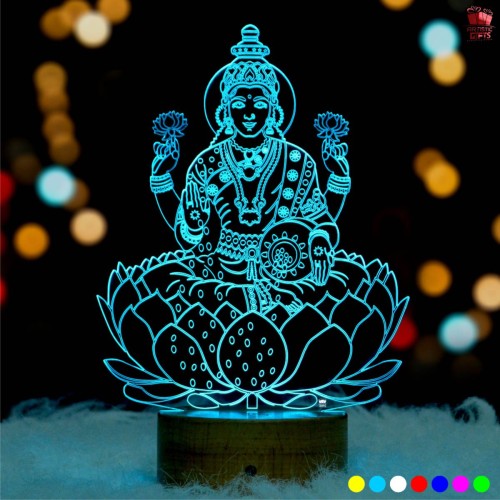 Laxmiji 3D illusion LED Lamp