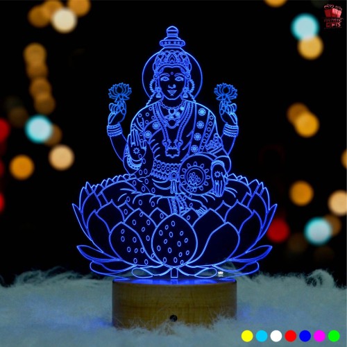 Laxmiji 3D illusion LED Lamp