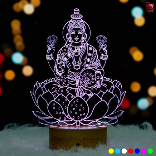 Laxmiji 3D illusion LED Lamp