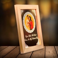 Personalized wooden led frame ...