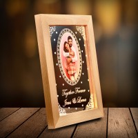 Personalized wooden led frame ...