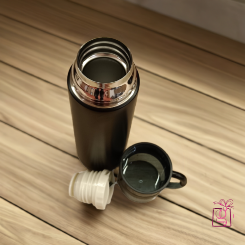 Stainless Steel Sipper Bottle with Cup Cap 500ml