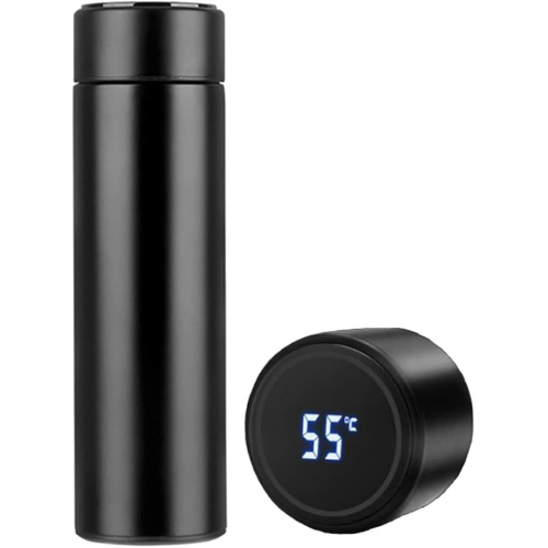 Stainless Steel Water Bottle with LED Temperature Display
