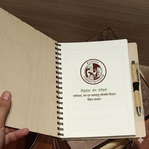 Customize Wooden Note Book