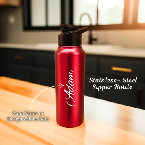 Stainless- Steel Sipper Bottle