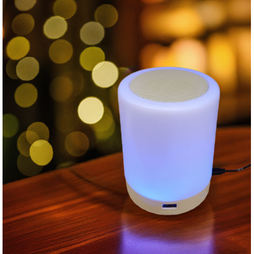 Night Lamp With Bluetooth Speaker