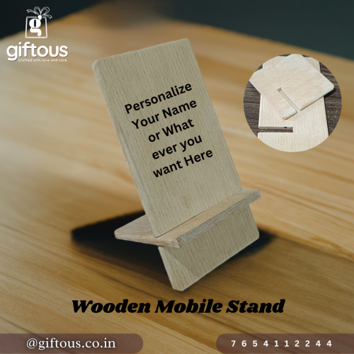 Wooden Mobile Stand