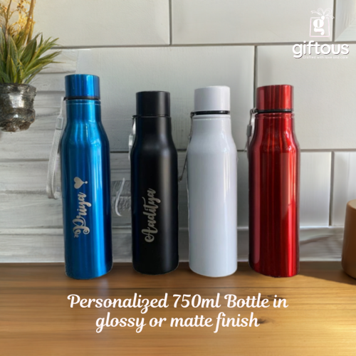 Personalized 750ml Glossy and Matte Bottles