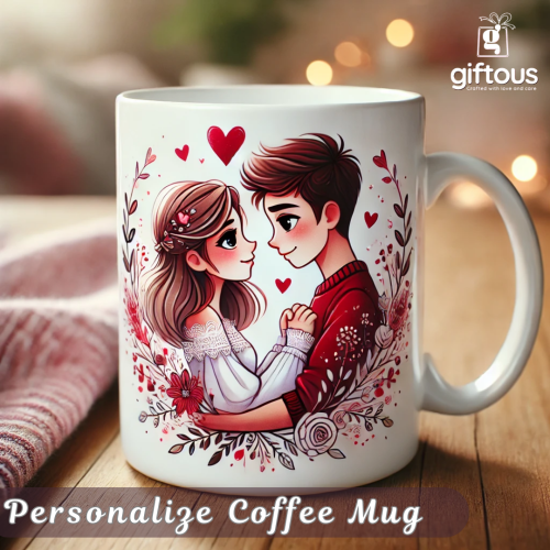 Personalized Valentine Coffee Mug