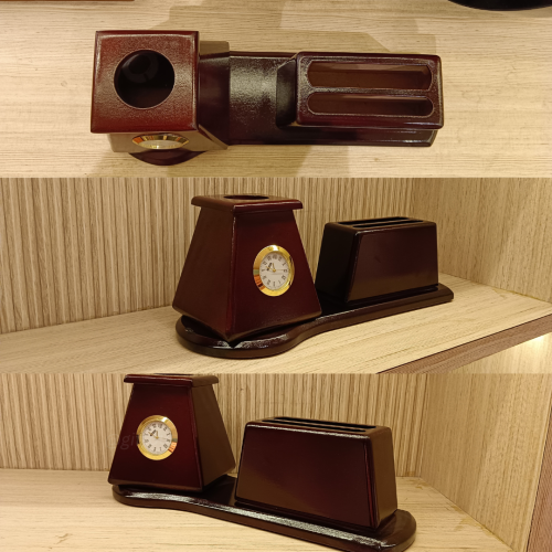 Wooden Pen Stand