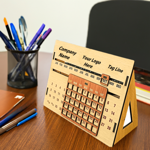 wooden perpetual calendar