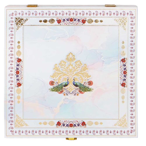 Giftous Floral MDF Diwali Gift Hamper