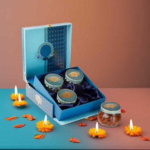 Giftous Pichwai Art Diwali Gift Hamper