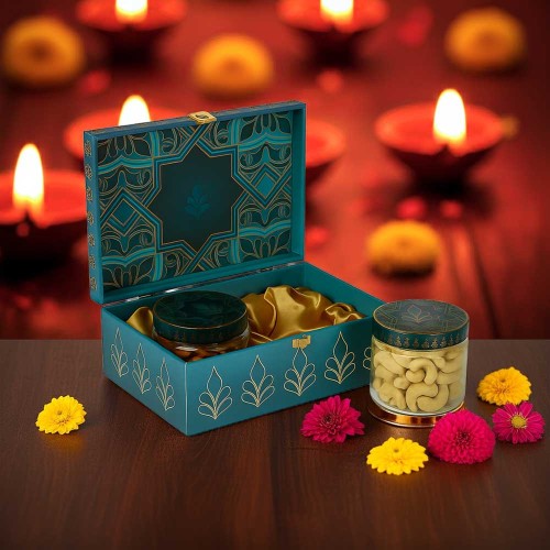 Giftous Diwali Gift Hamper (2 Jar Set)