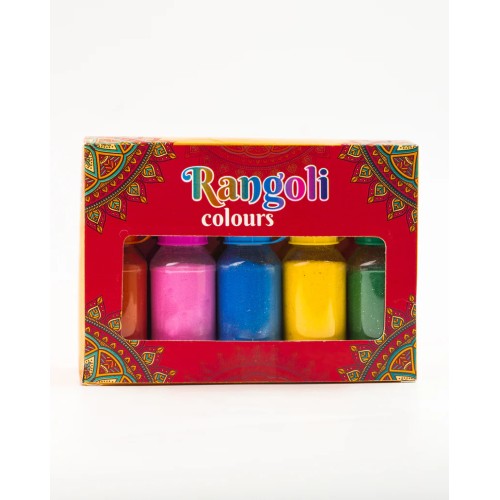 Pack of 10 Multicolour Rangoli Colours