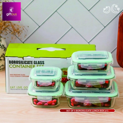 Borosilicate Lunch Box Set