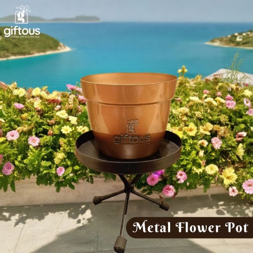 Metal Flower Pot