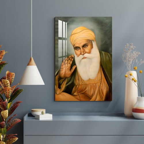 Guru Nanak Dev Ji Acrylic Wall Art