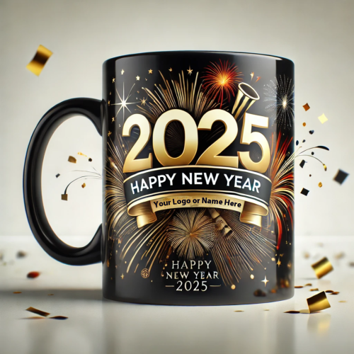 New Year 2025 Personalize Coffee Mug