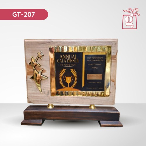 Wooden Trophy 207