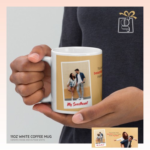 White Color Photo Mug