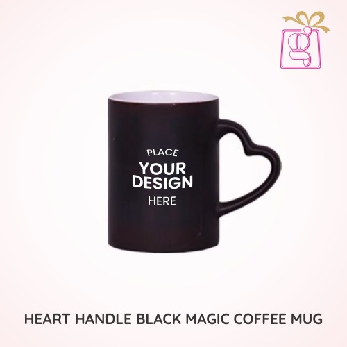 Heart Handle Magic Photo Mug